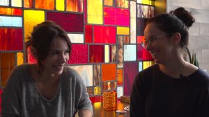 Catherine intervenante et Jessyca avocate, complices dans la vie et sur les routes. Crédit photo ©️MlleH.